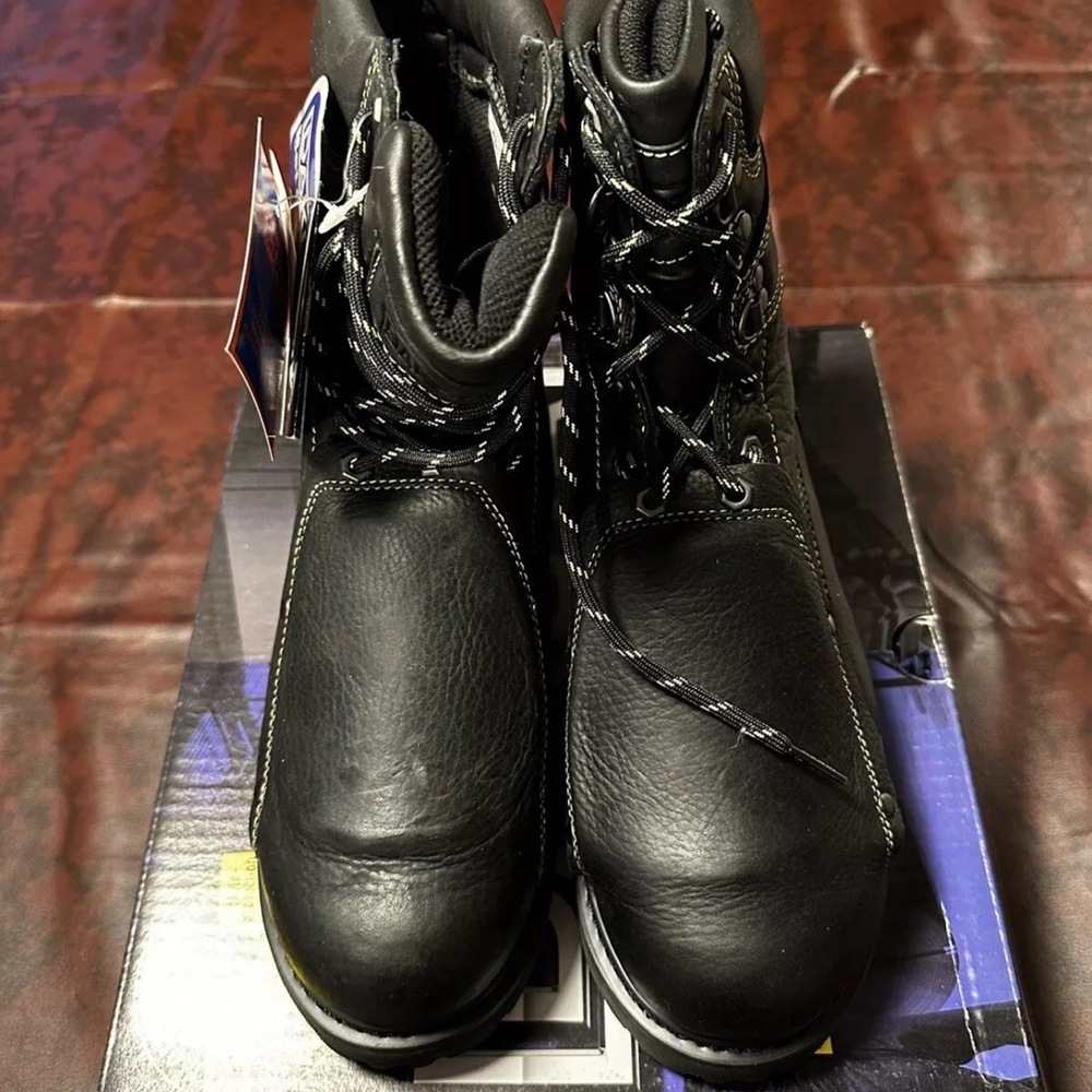 DAKOTA Men's Met Guard Boots Size US 10 Black